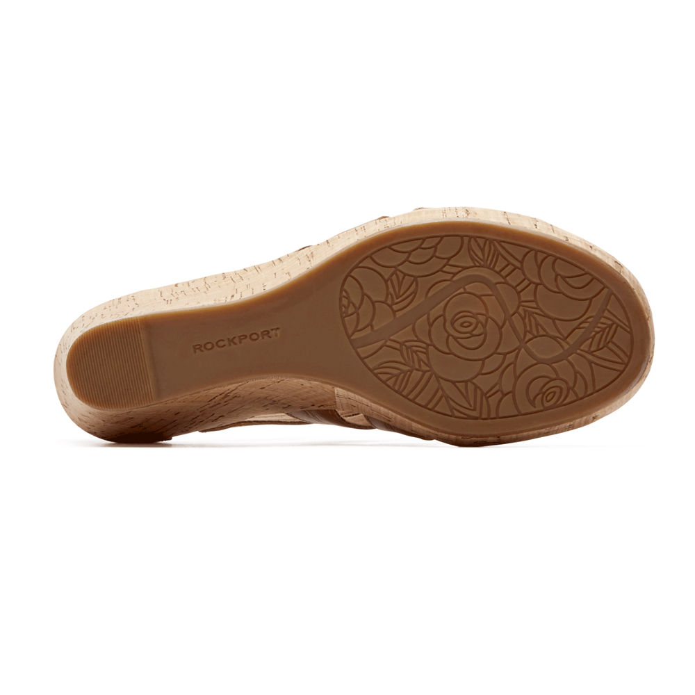 Rockport Sandaler Dame Brune - Briah Gladiator - ADVB01287